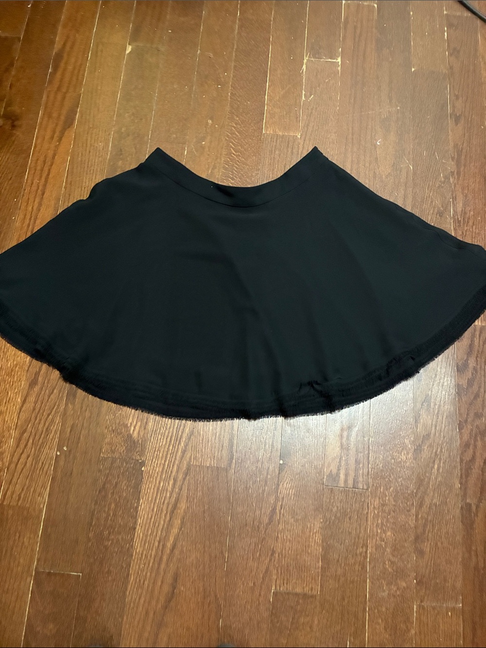 Vince Camuto Black Circle Skater Skirt